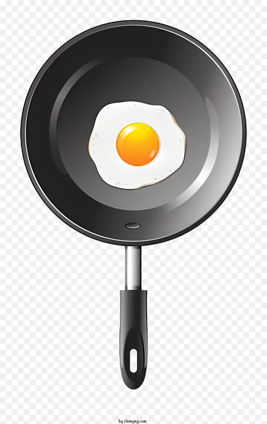 Oeuf Au Plat，Poêle à Frire PNG