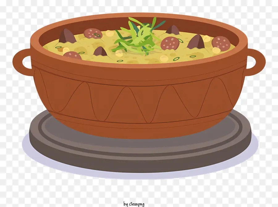 Riz，Pot En Argile PNG