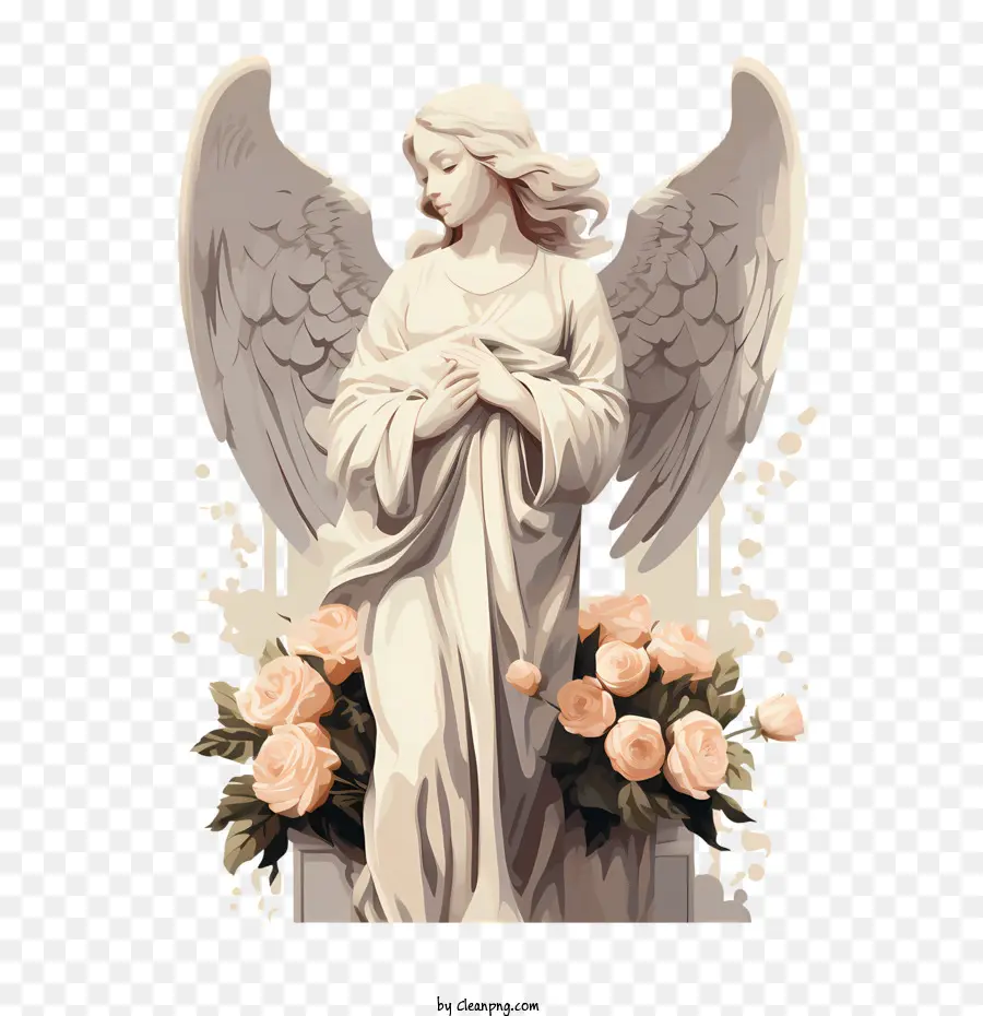 All Saints Day Angel，Ange PNG