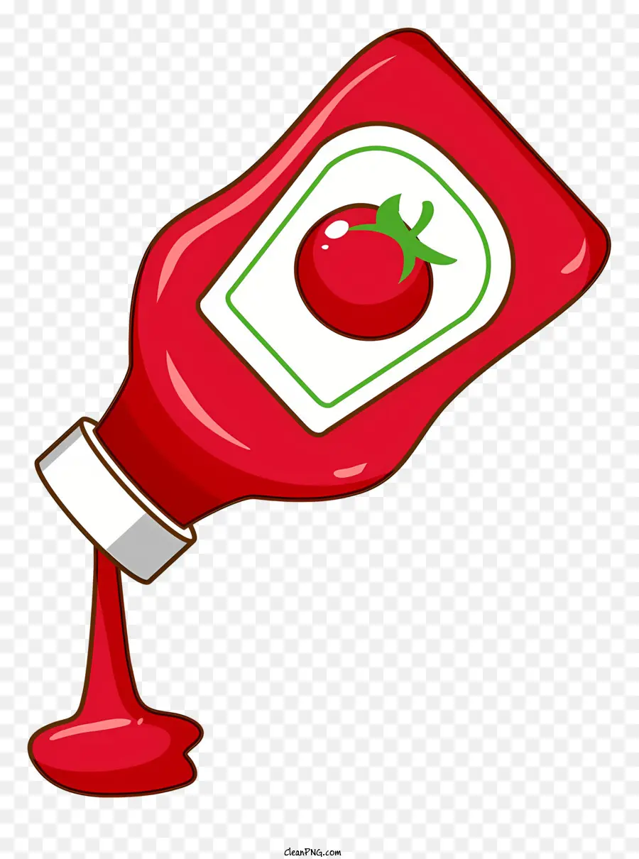 Ketchup，Bouteille De Ketchup PNG