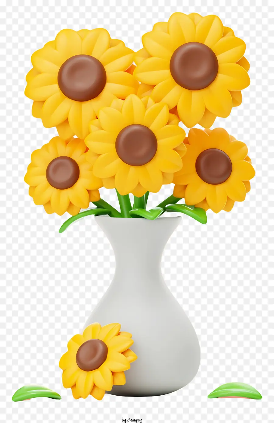 Tournesols，Vase PNG