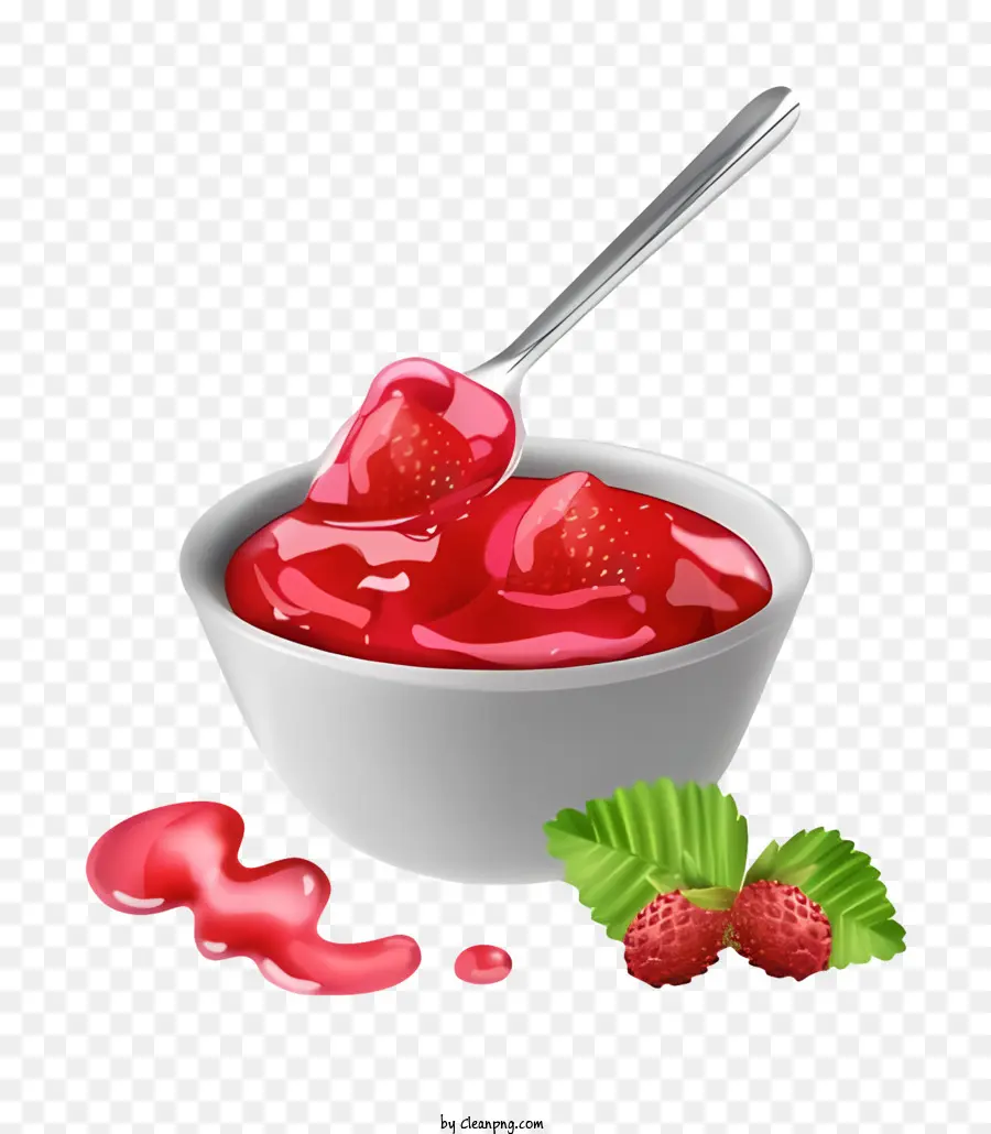 Sirop De Framboise，Confiture De Fraises PNG