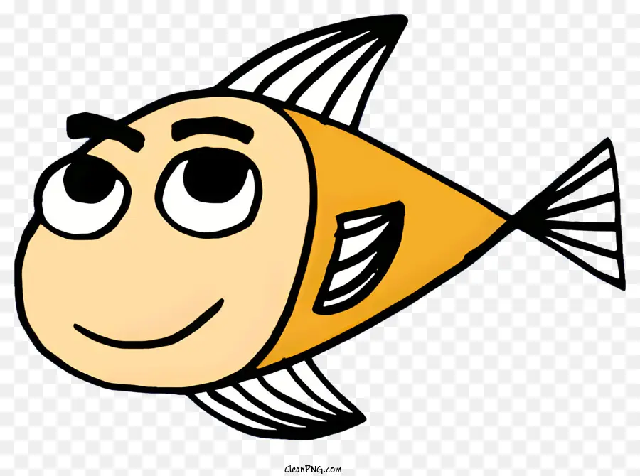 Poisson De Dessin Animé，Poisson PNG