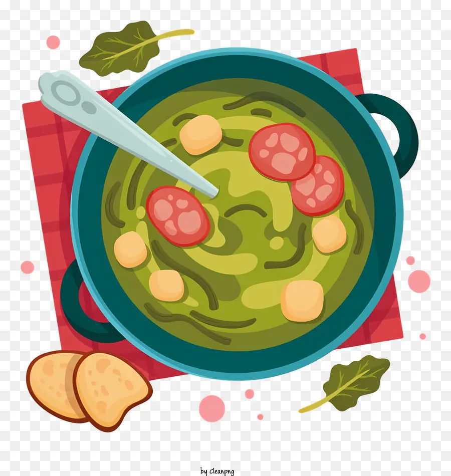 Soupe Verte，Soupe De Légumes PNG
