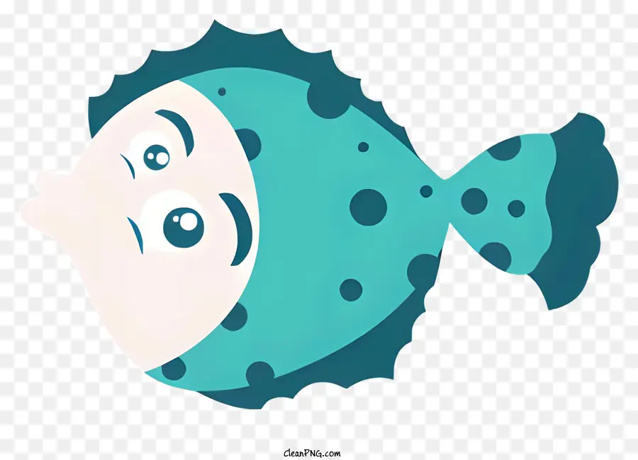 Poisson Caricatural，Poisson De Dessin Animé PNG