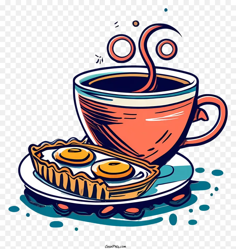 Café，La Pâtisserie PNG