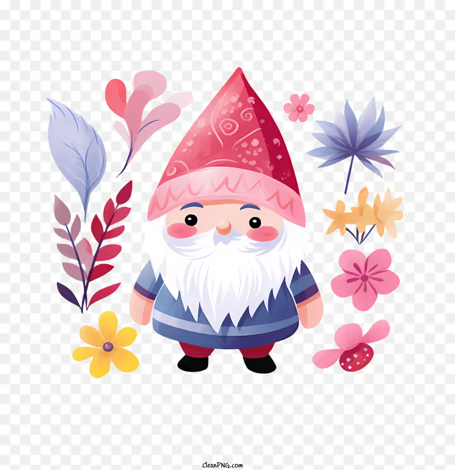 Gnome De Noël，Gnome Au Chapeau Rouge PNG