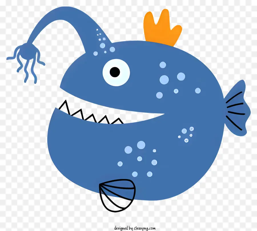 Petit Poisson Bleu，Pêcheur Bleu PNG