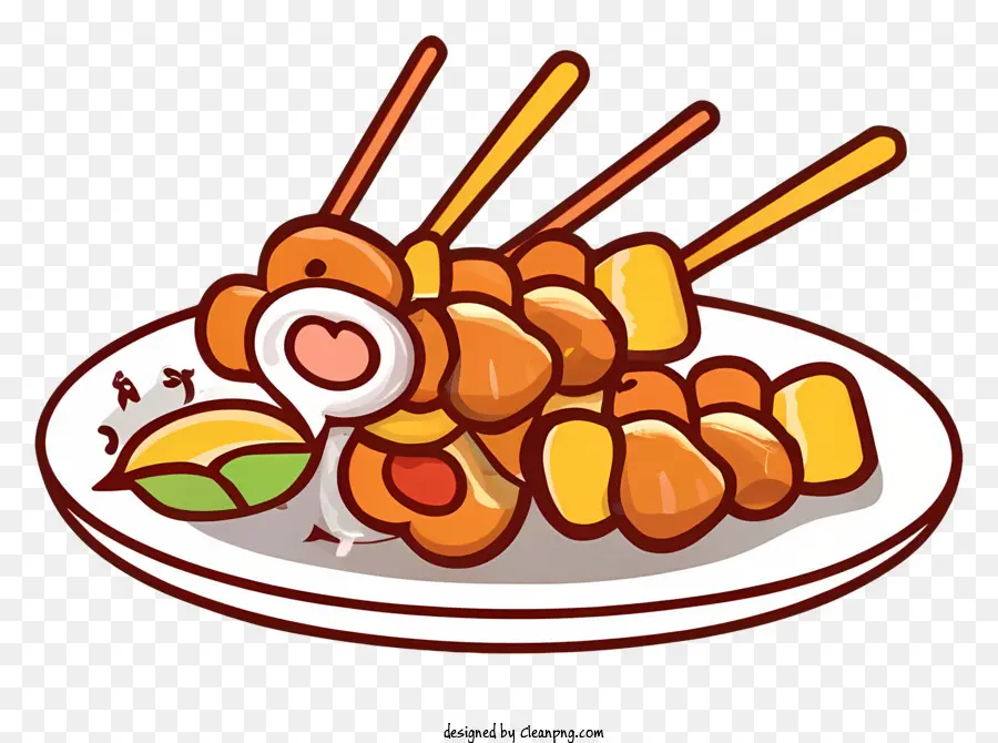 Brochettes，Grillé PNG