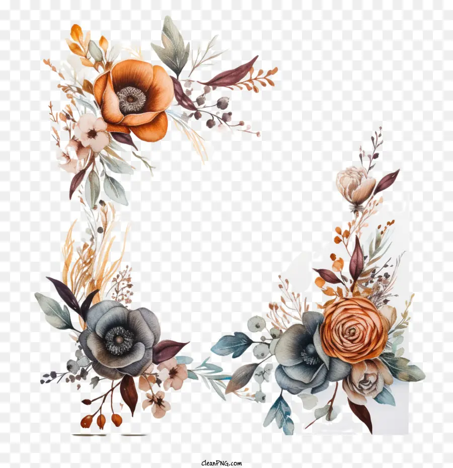 Fleur De Mariage，Couronne Florale PNG