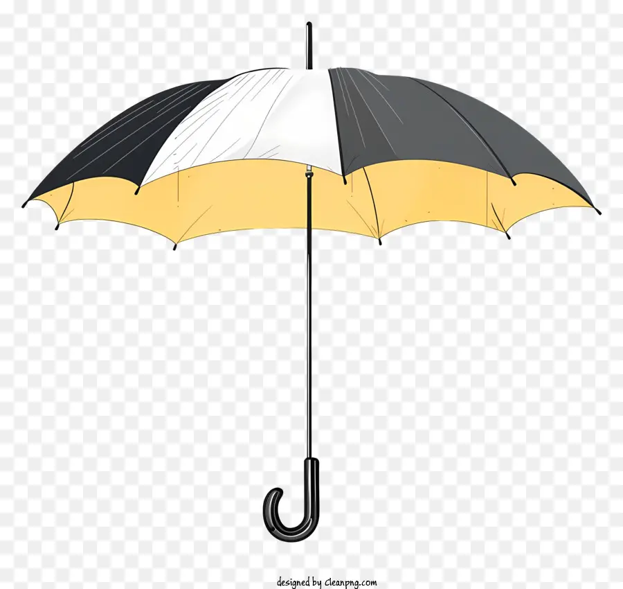 Cependant，Parapluie Jaune PNG