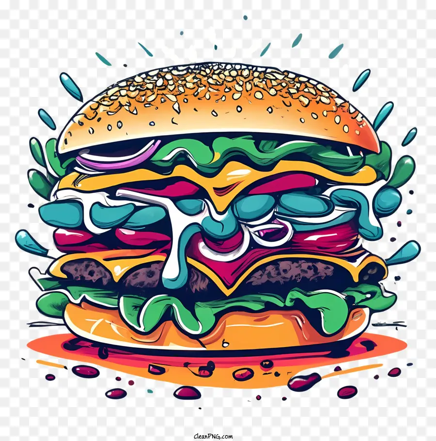 Hamburger，Fromage PNG