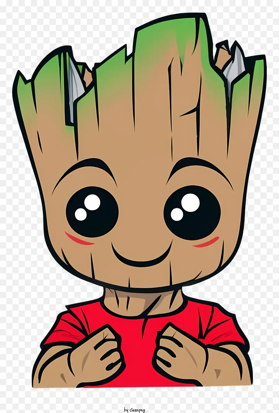 Bébé Groot，Personnage De Dessin Animé PNG