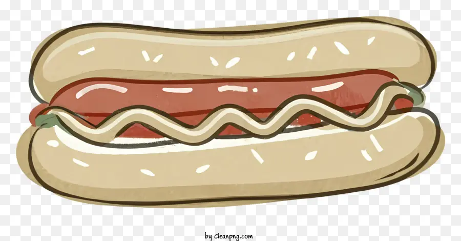 Pain à Hot Dog，Hot Dog PNG