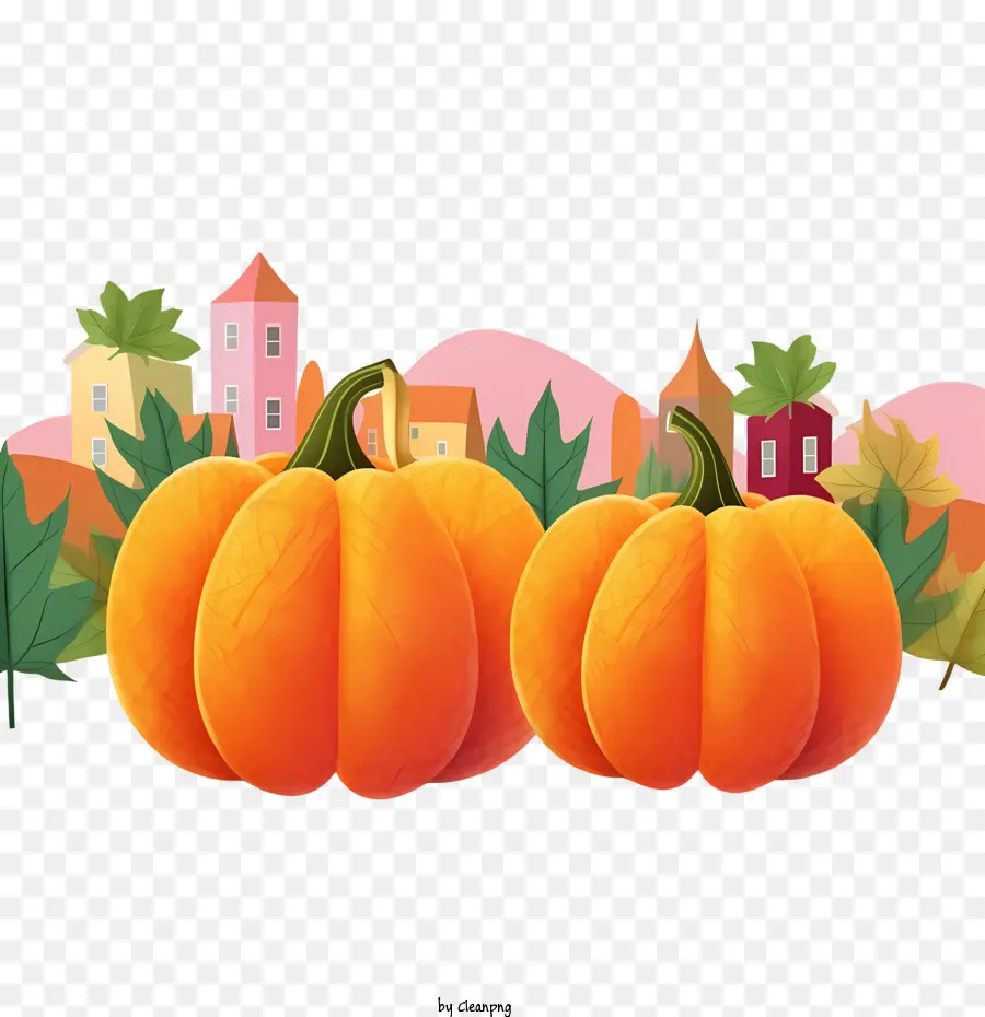 Citrouille D'automne，Citrouilles PNG