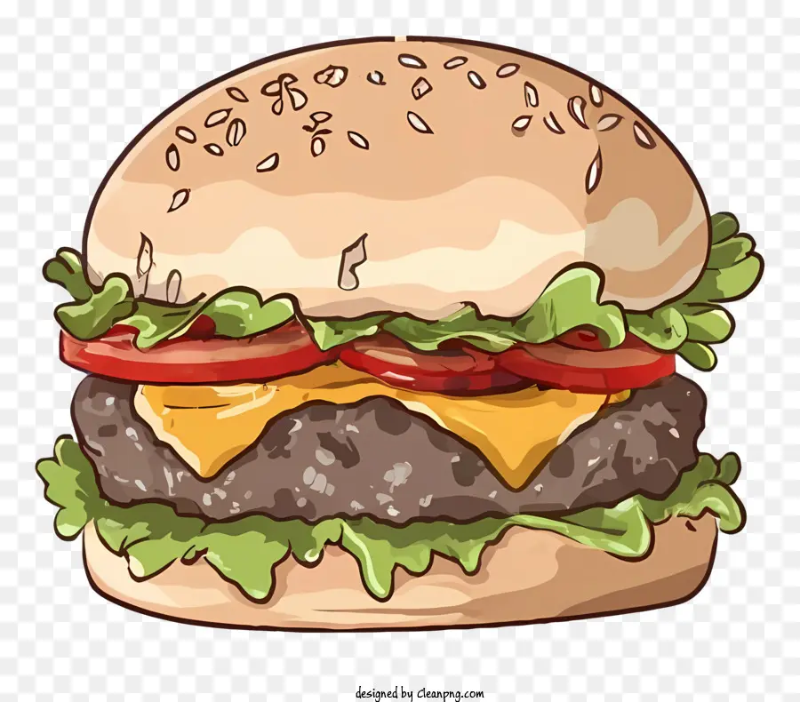 Hamburger，Cheeseburger PNG