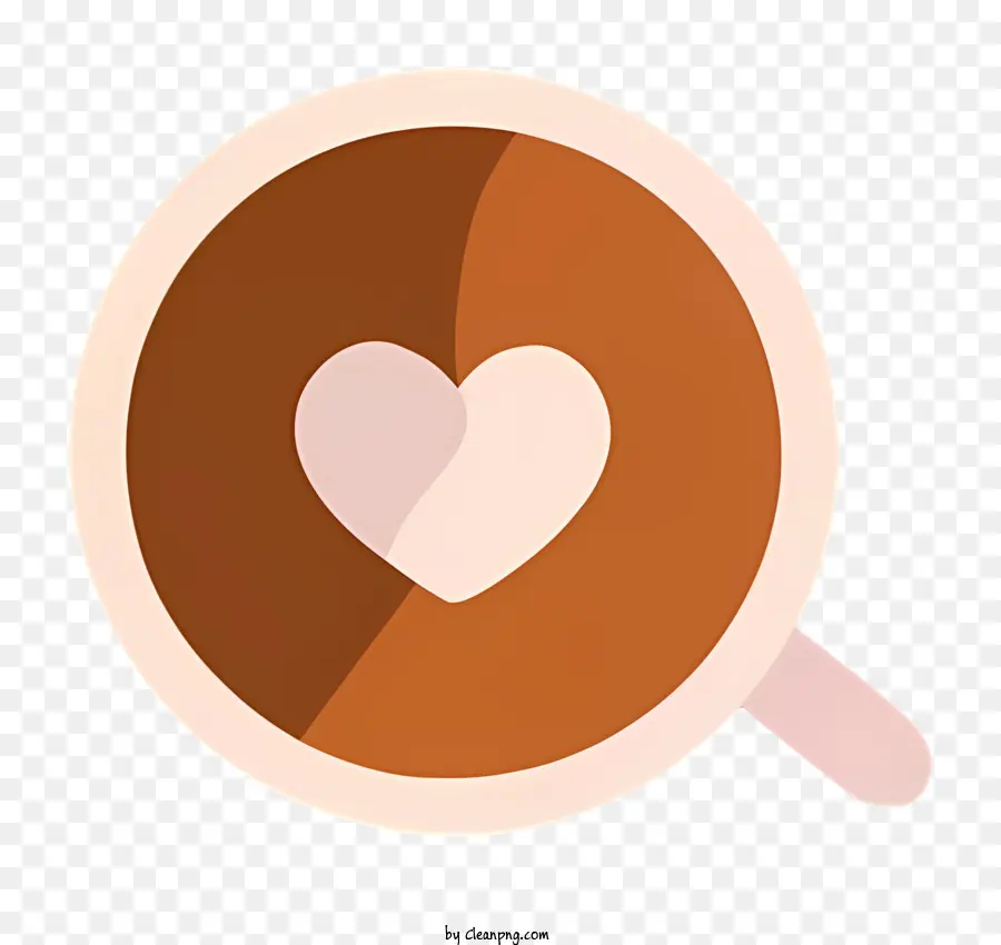 Tasse à Café，En Forme De Coeur PNG