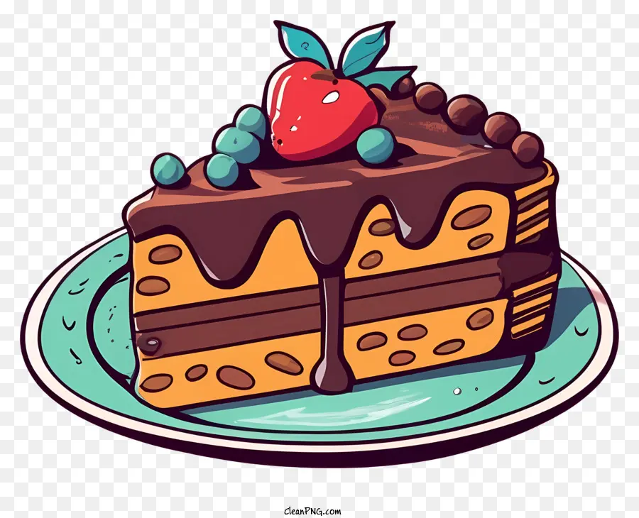 Gâteau Au Chocolat，Glaçage Au Chocolat PNG