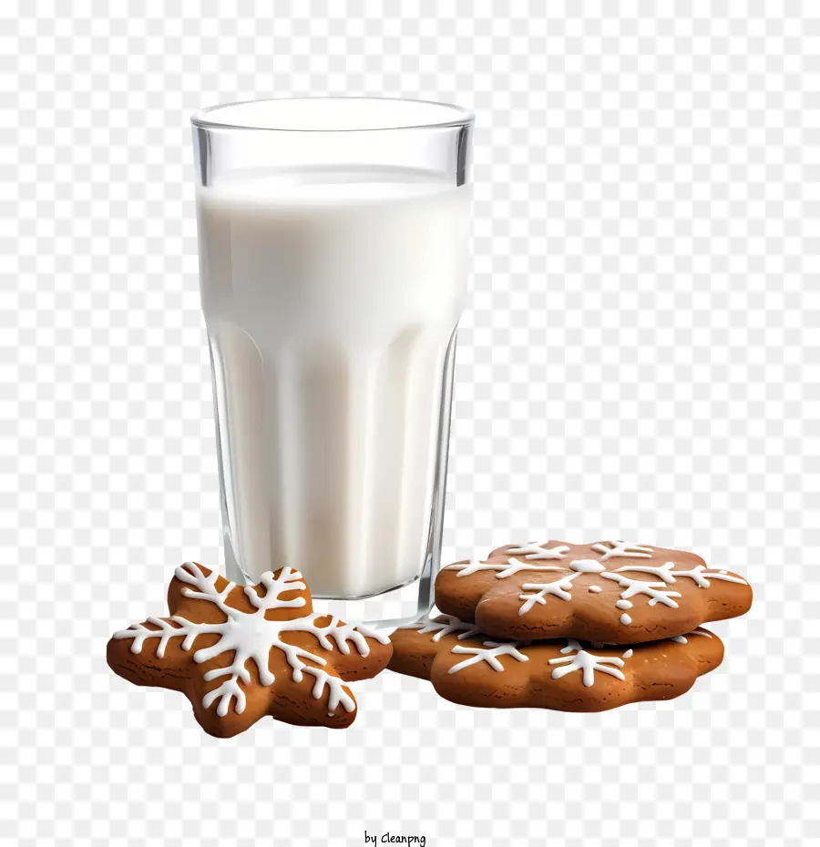 Journée Des Biscuits Au Pain D'épice，Lait Et Biscuit PNG