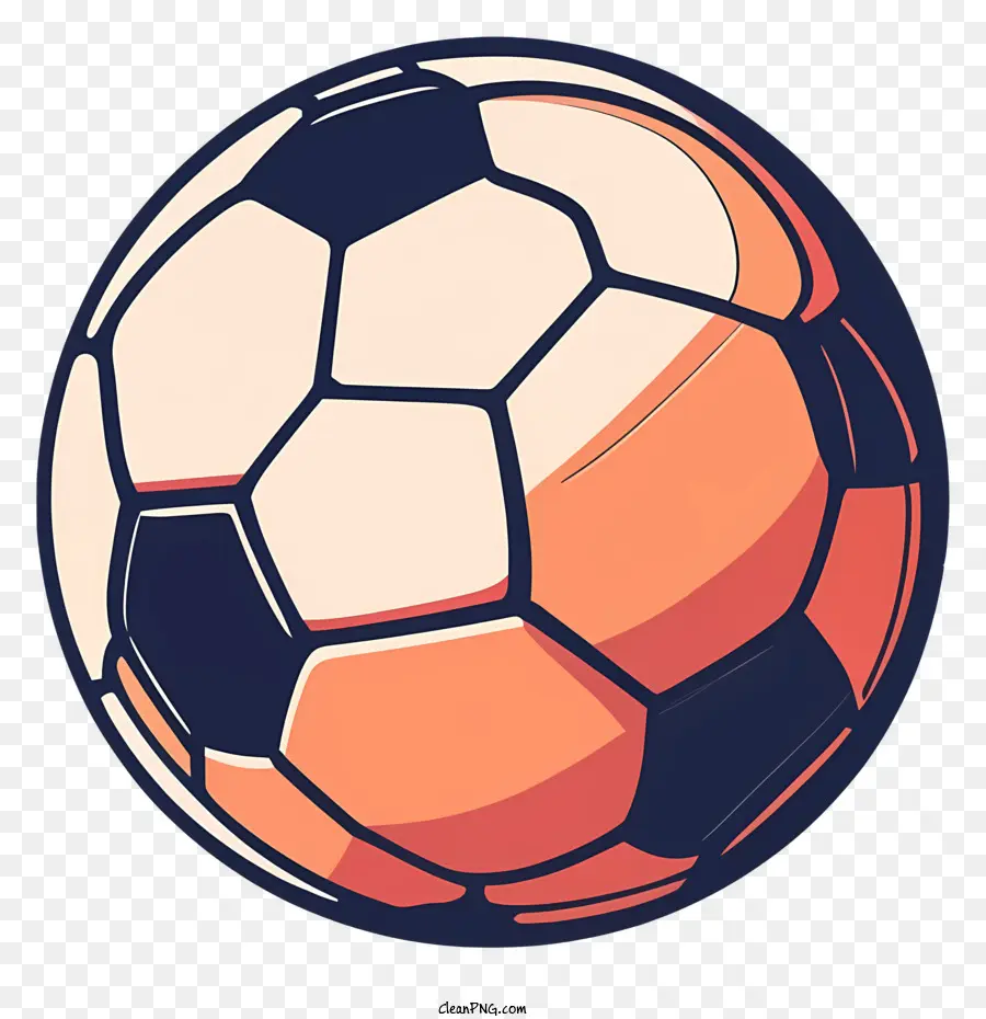 Ballon De Soccer，La Balle Ronde PNG