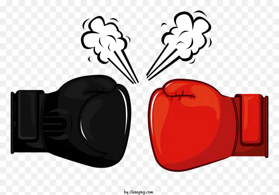 Gants De Boxe，Rouge PNG