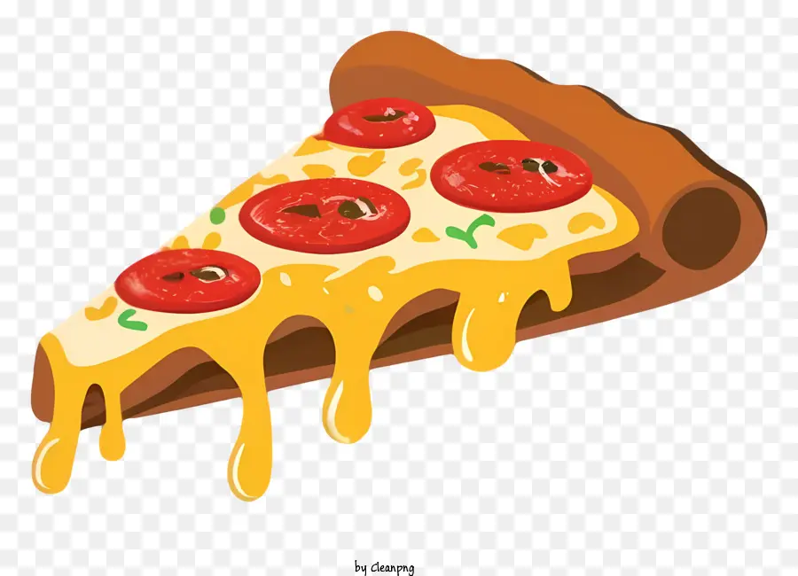 Pizza，Tranches De Tomate PNG