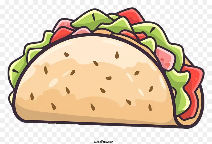 Tacos，Mexicain PNG