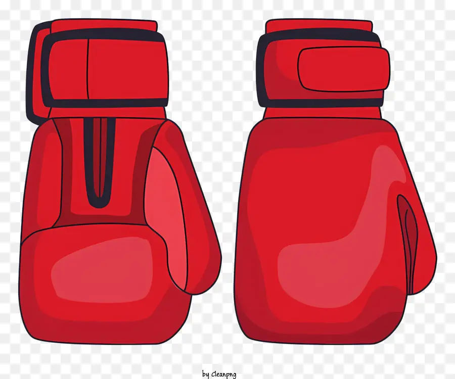 Gants De Boxe，Rouge PNG