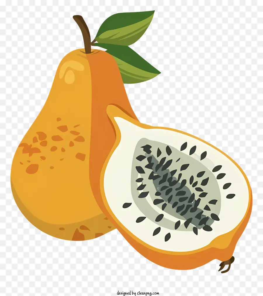 Papaye Mûre，La Papaye Fruits PNG
