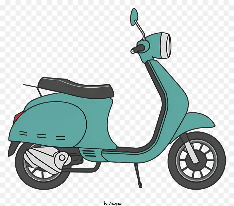 Scooter，Style Classique PNG