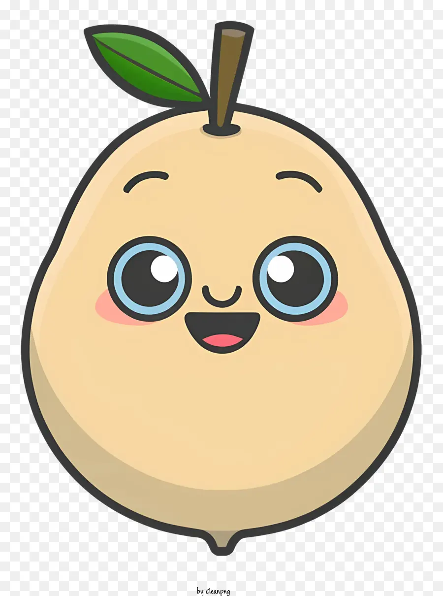 Poire De Dessin Animé，Poire Mignonne PNG