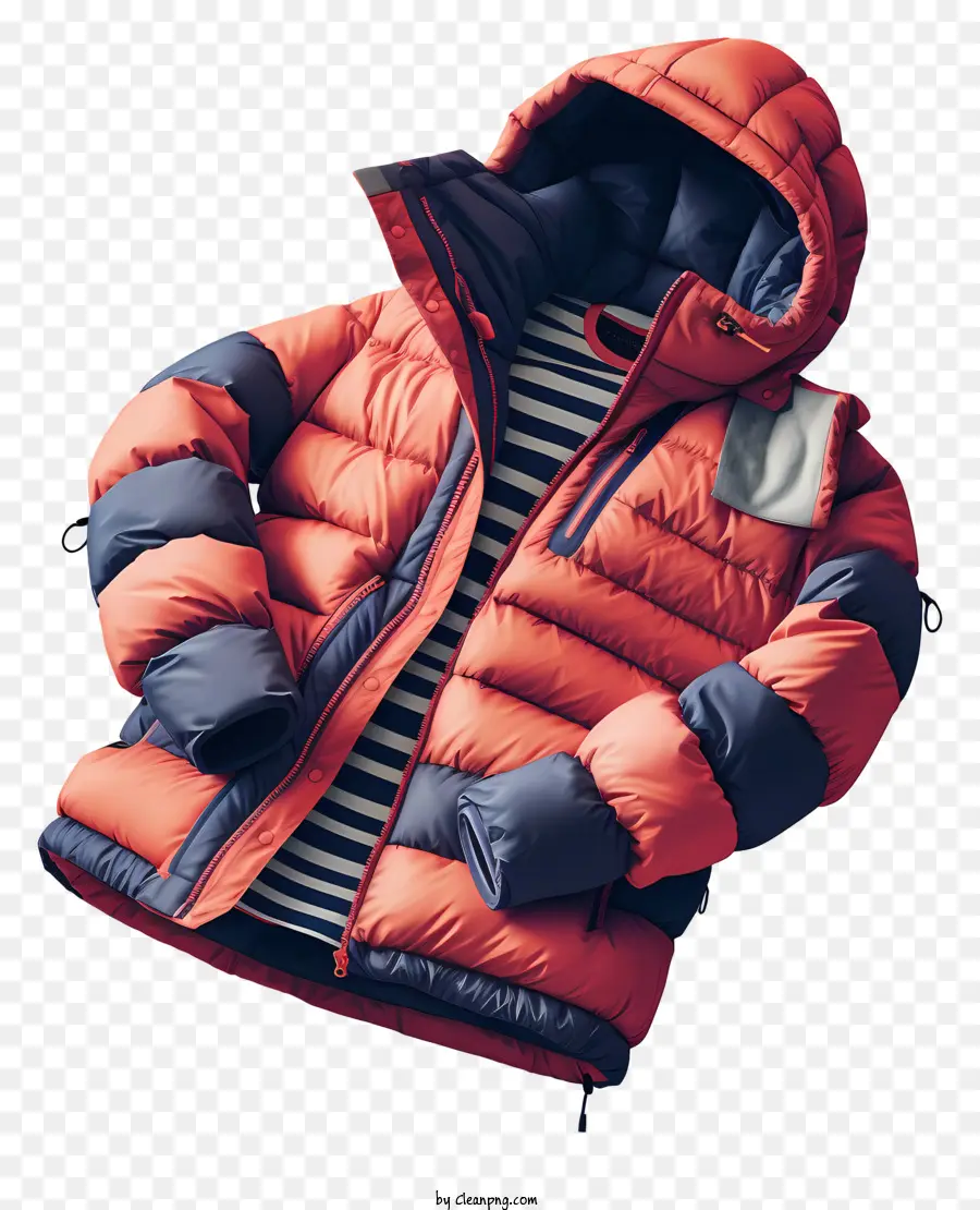 Veste Matelassée，Capuche PNG