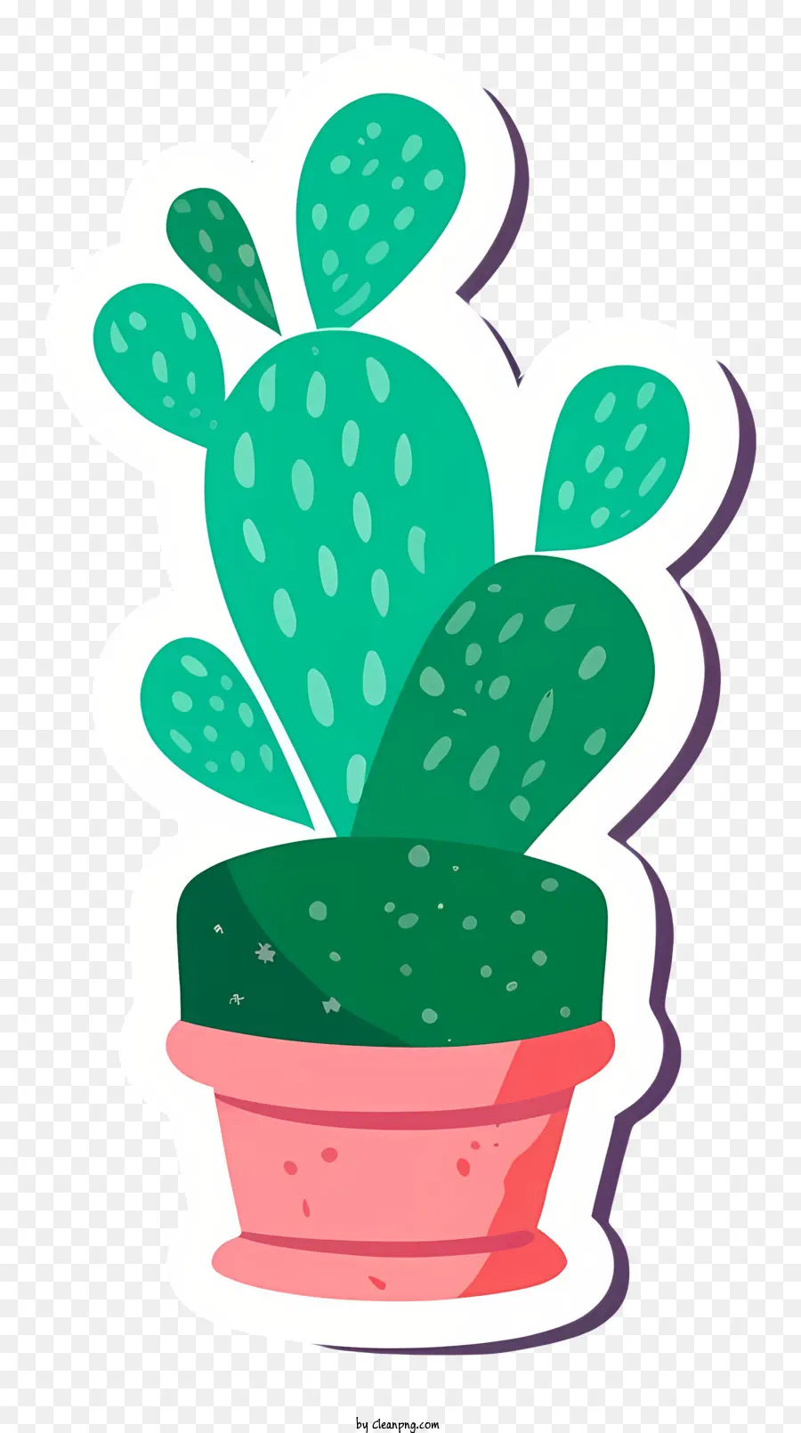 Cactus En Pot，Cactus PNG