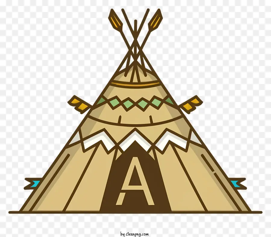 Tipi，Tribus Amérindiennes PNG