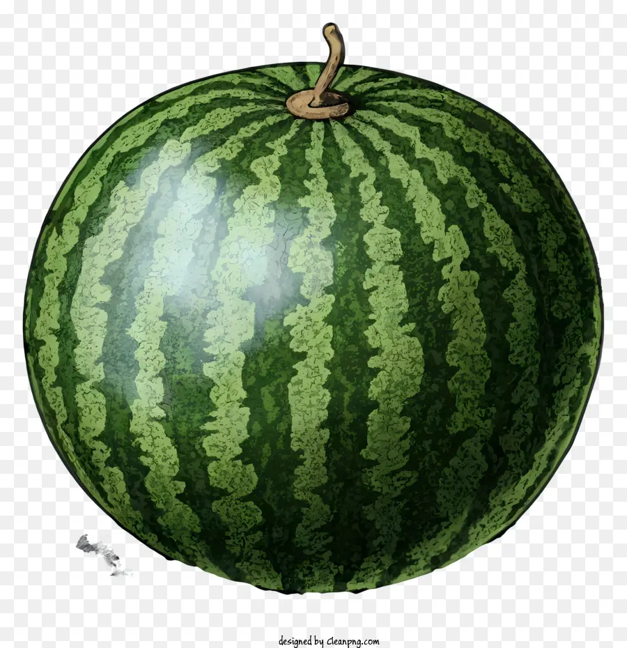 Pastèque Non Mûre，Vert Melon D'eau PNG