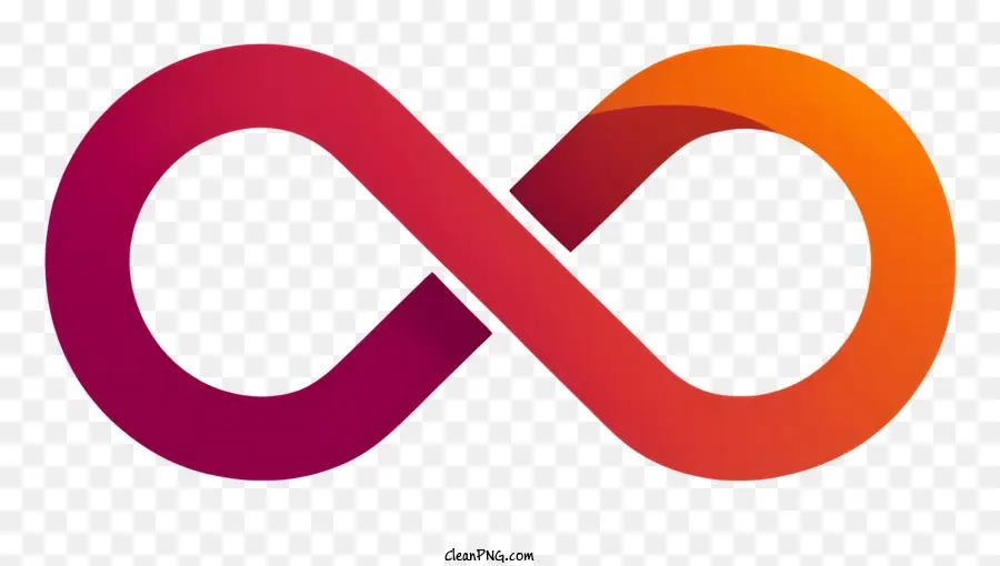 Logo Circulaire，Forme Orange Et Rose PNG