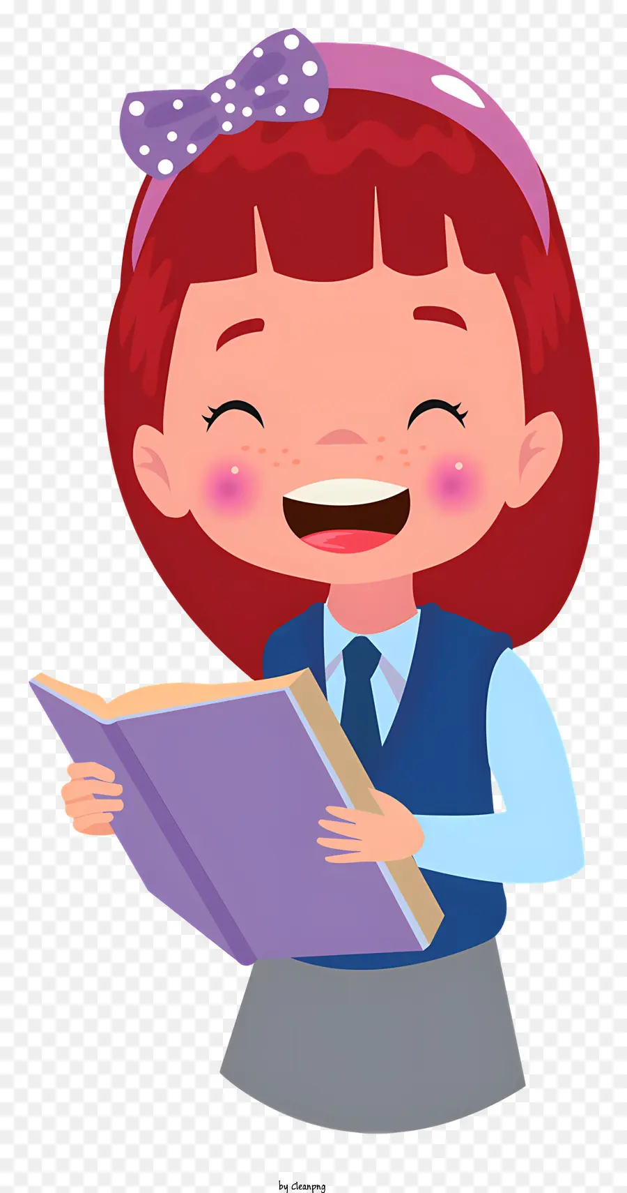 Fille Lisant Un Livre，Fille Lisant PNG