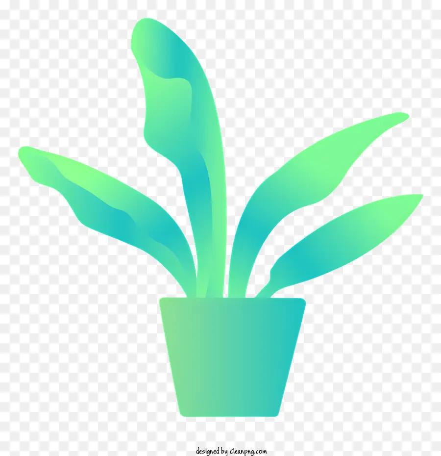 Plante En Pot，Vert Pot PNG