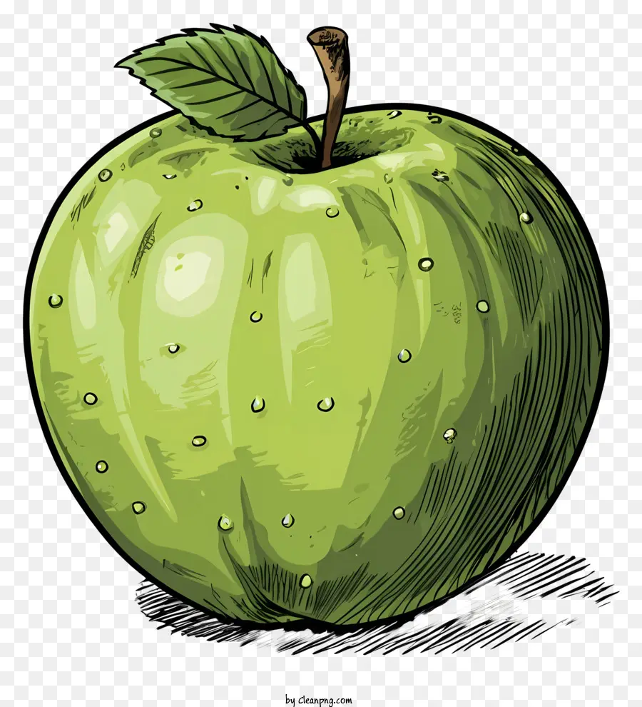 Pomme Verte，Feuille PNG