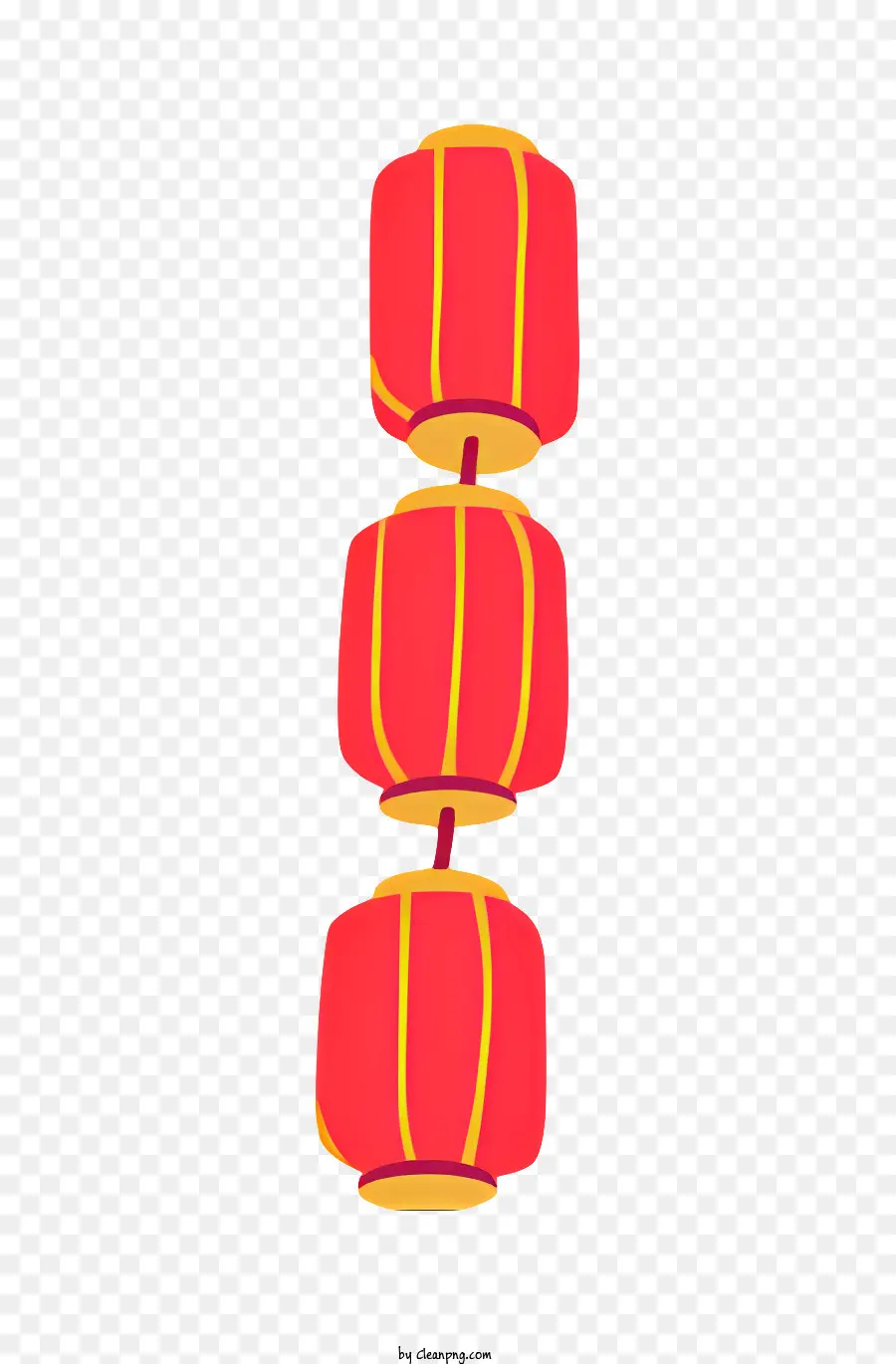 Lanternes Chinoises，Lanternes En Papier Rouge PNG