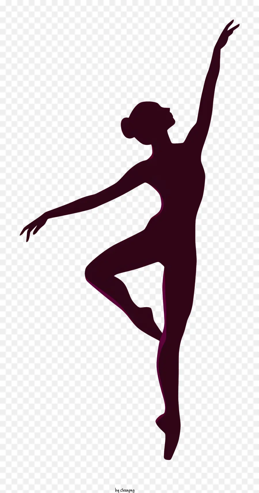 Danseur De Ballet，Silhouette PNG