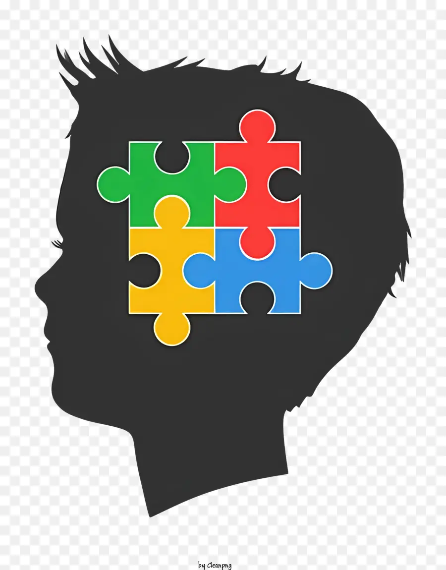 L'esprit Humain，Cerveau De Puzzle PNG