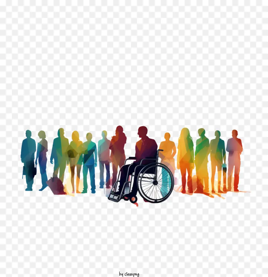 Journée Internationale Des Personnes Handicapées，Fauteuil Roulant PNG