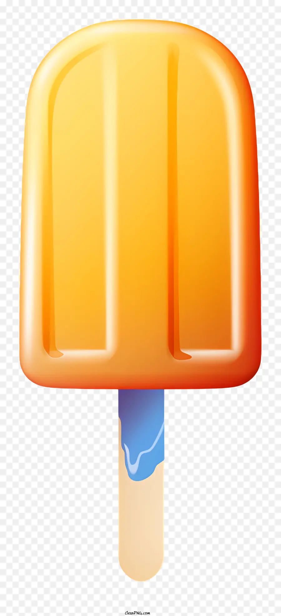 Glace à L'orange，Glace Glacée PNG