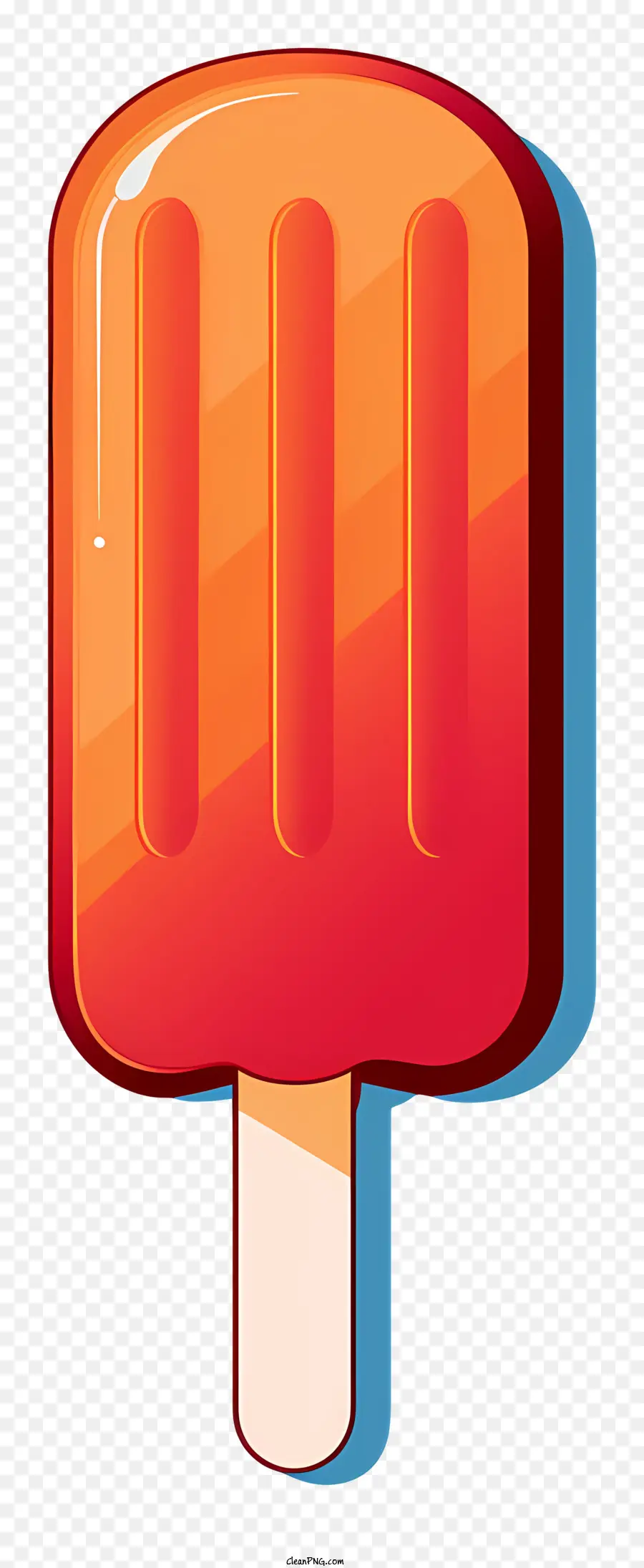 Popsicle，Orange PNG