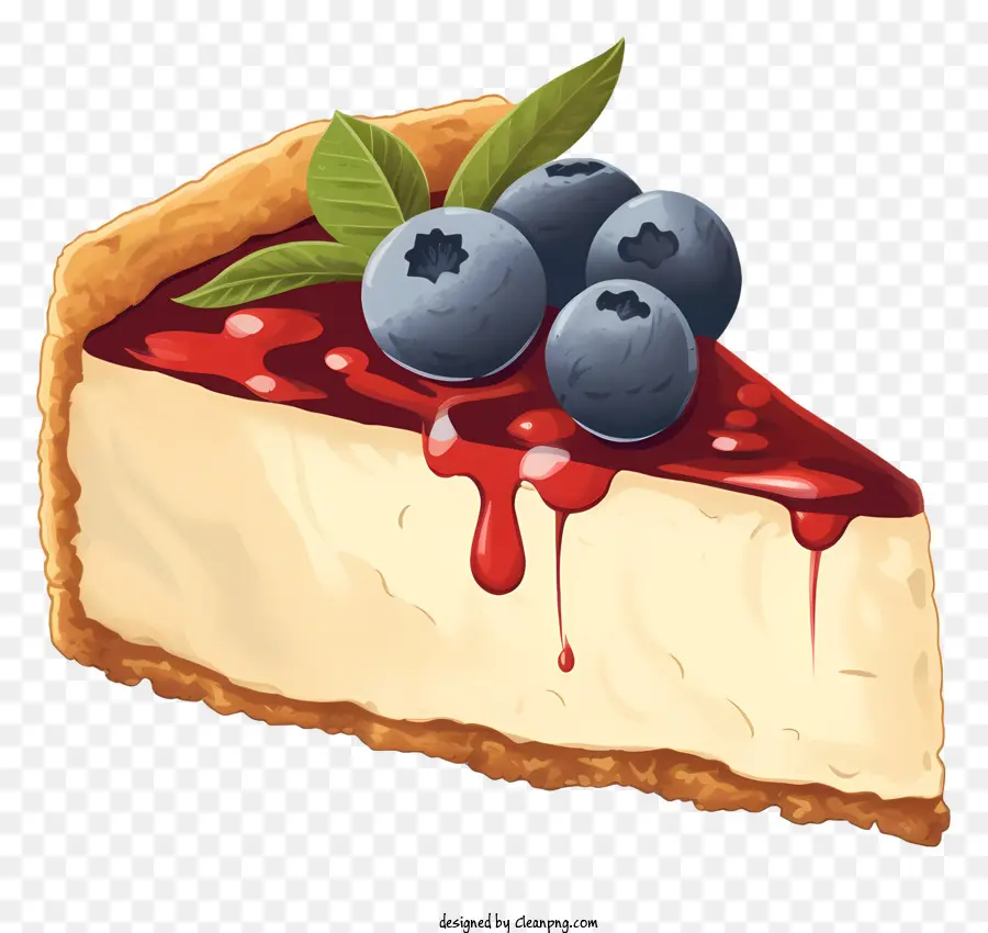 Cheesecake，Les Bleuets PNG