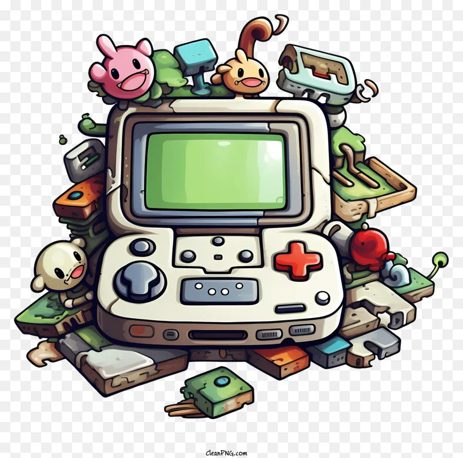 Console De Jeu Vidéo，Dessin PNG