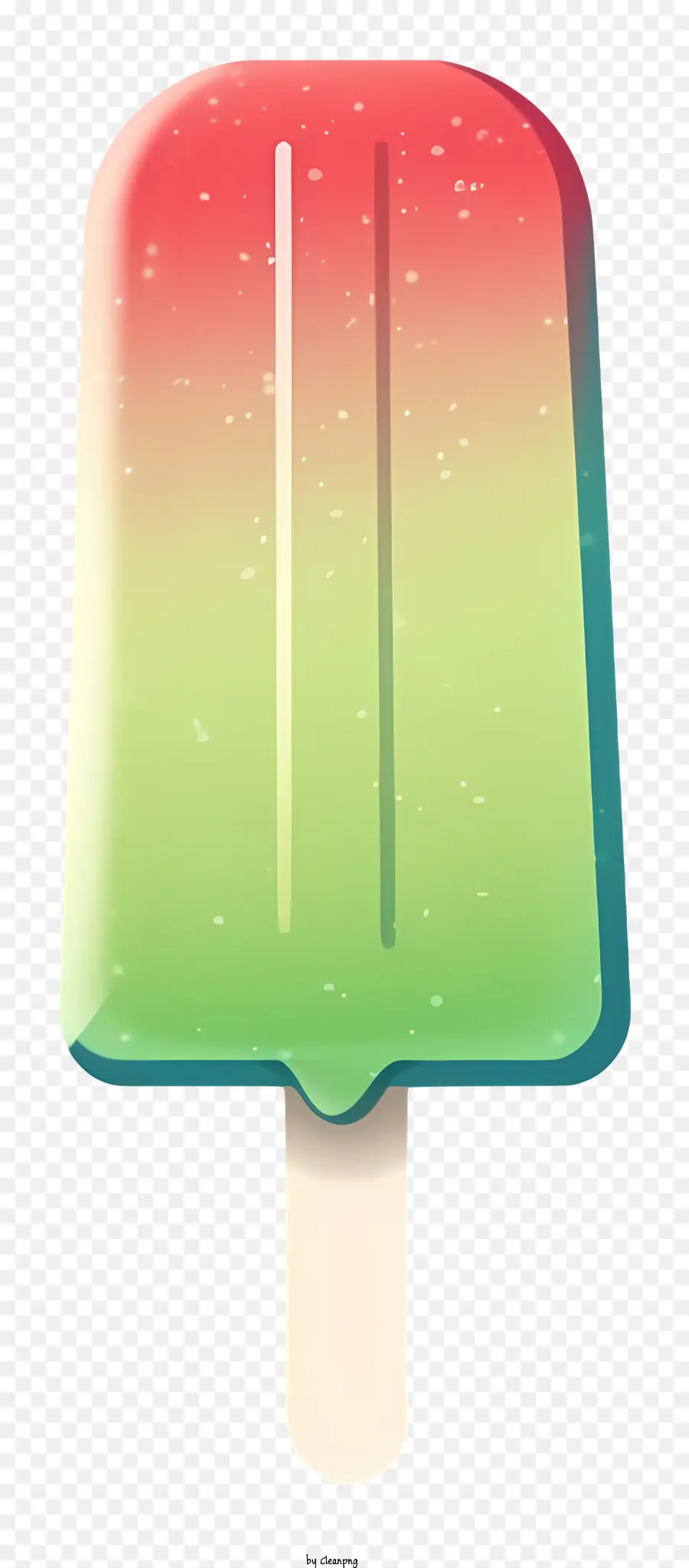 Popsicle，Popsicle Rayée PNG