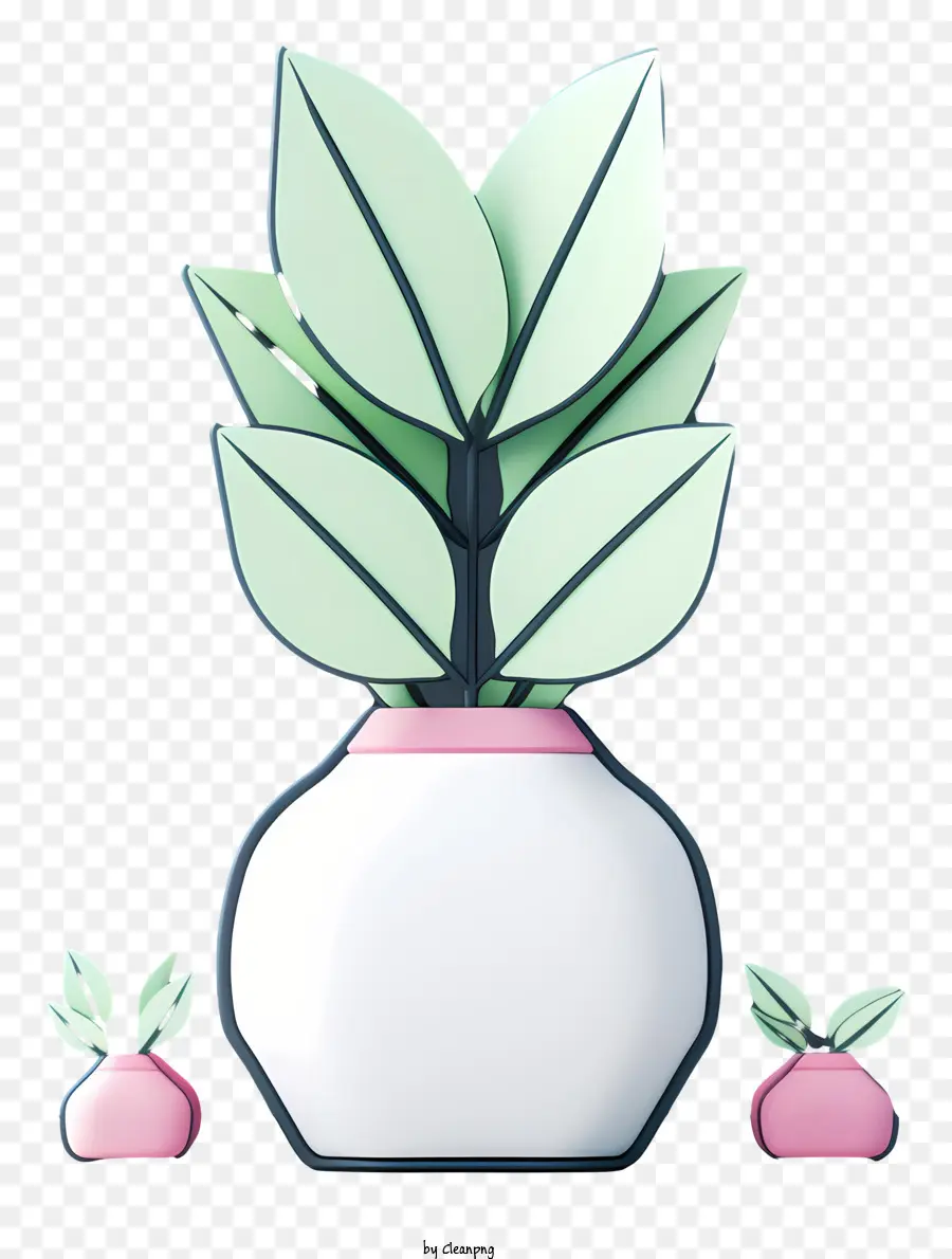 Vase，Plante En Pot PNG