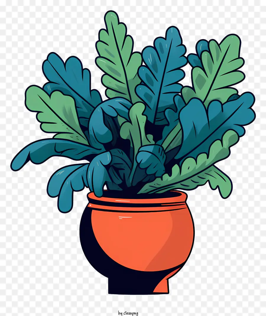 Plantes Vertes，Plante En Pot PNG